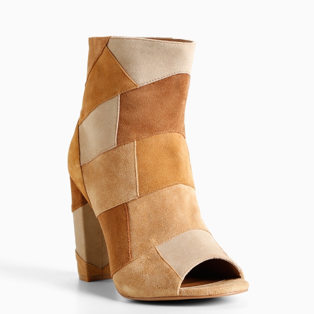 Torrid Patchwork Bootie 11 wide